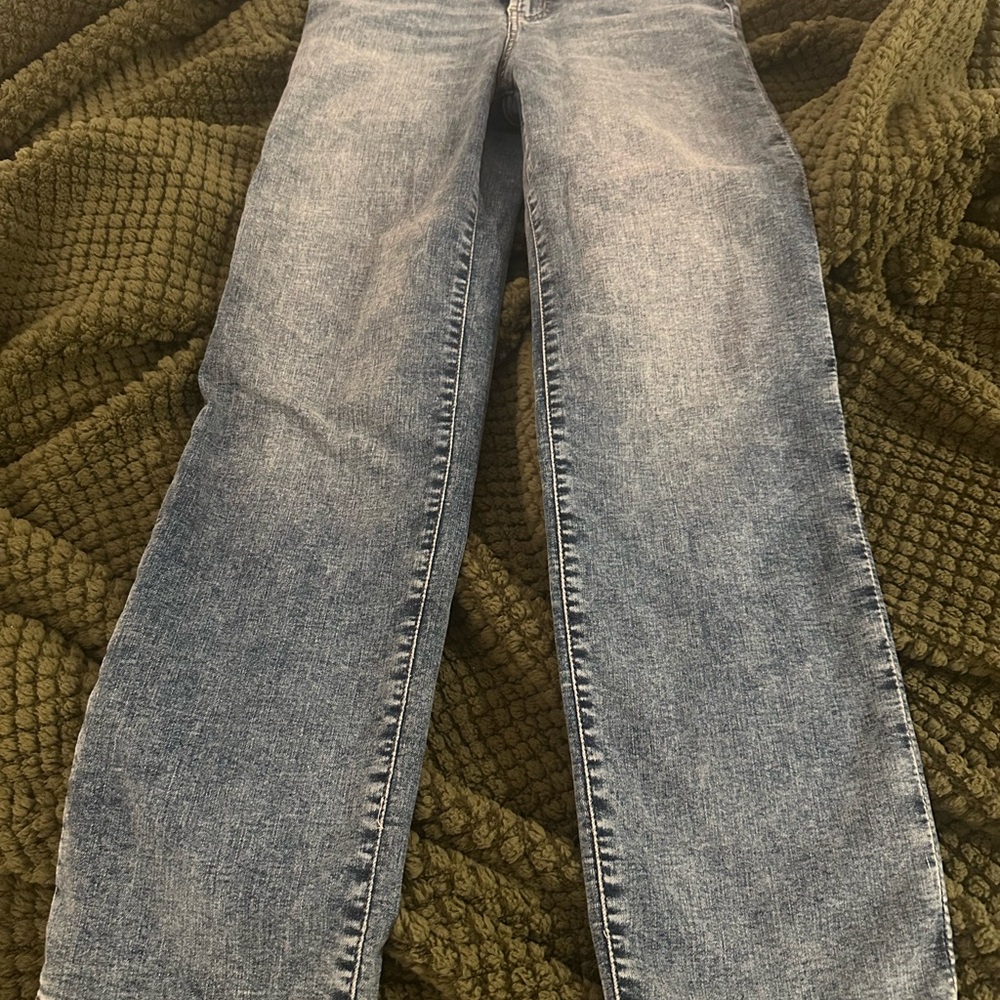 Hudson Jeans Light Blue Straight Leg Denim